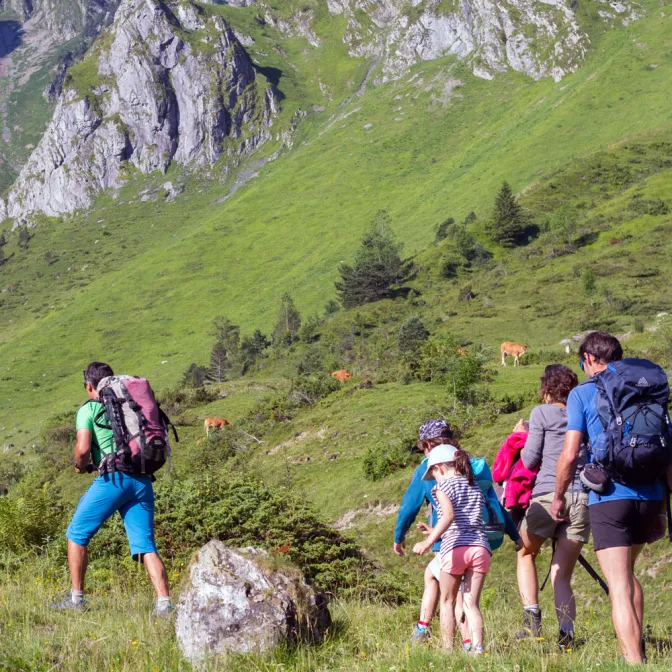 Randonn&eacute;e d&eacute;couverte pr&egrave;s de Lourdes, Argel&egrave;s Gazost et Pau