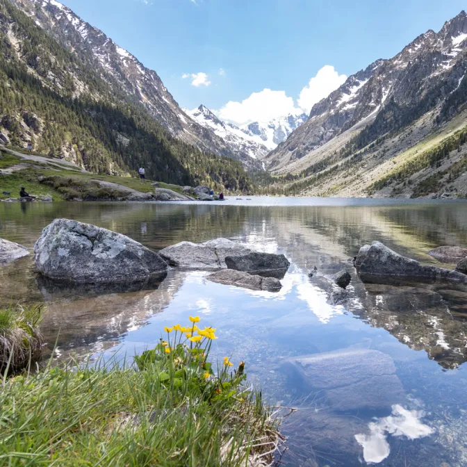 Randonn&eacute;e autour des lacs des Pyr&eacute;n&eacute;es